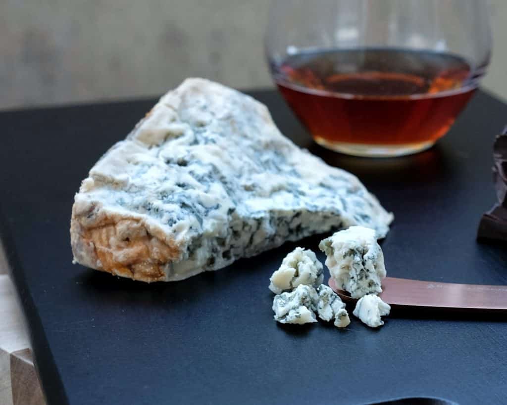 Sapphire Blue blue mould cheese with whisky