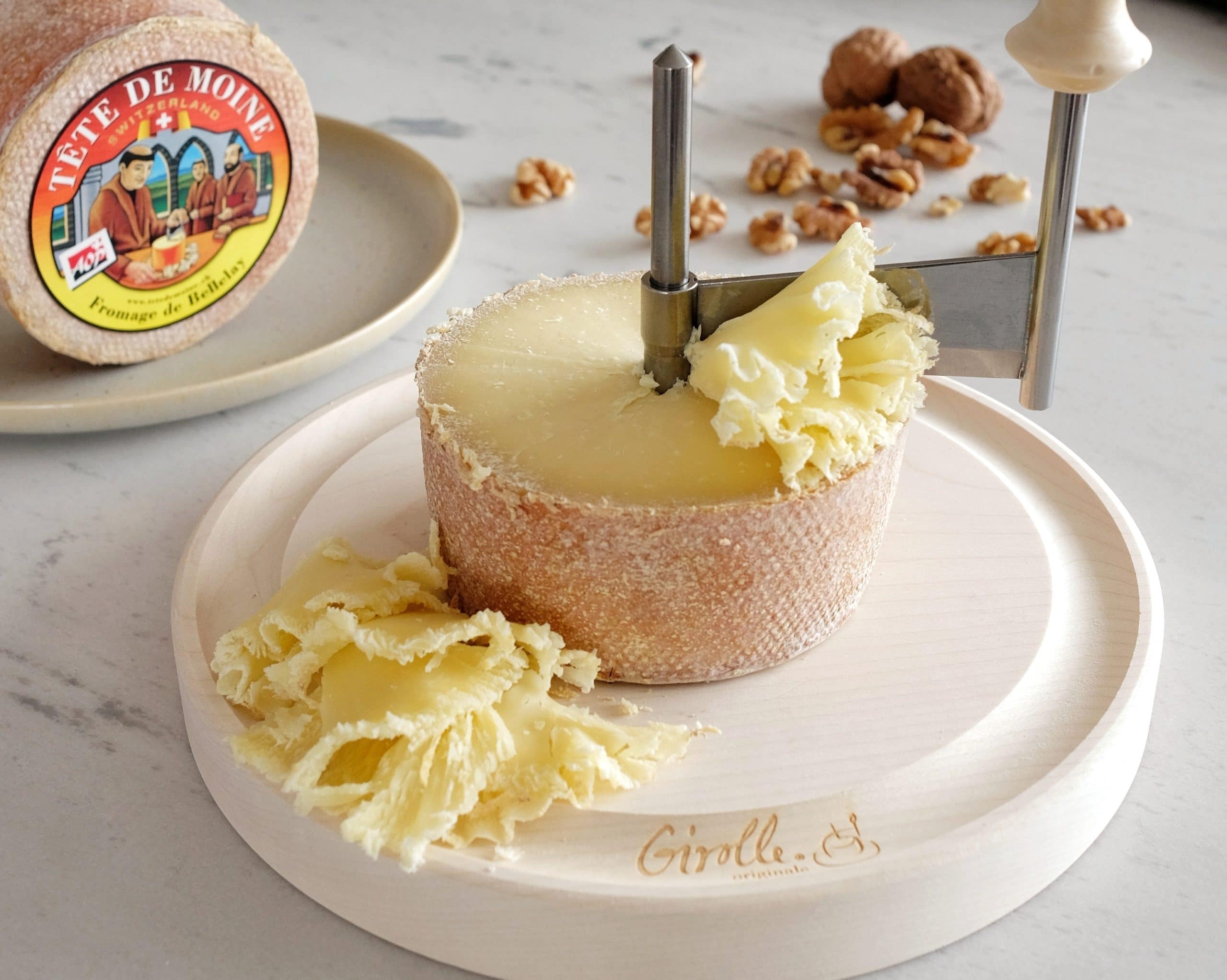 Tête de Moine Cheese - Made in Switzerland - Emmi USA
