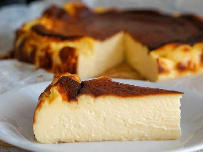 Creamiest San Sebastian Cheesecake