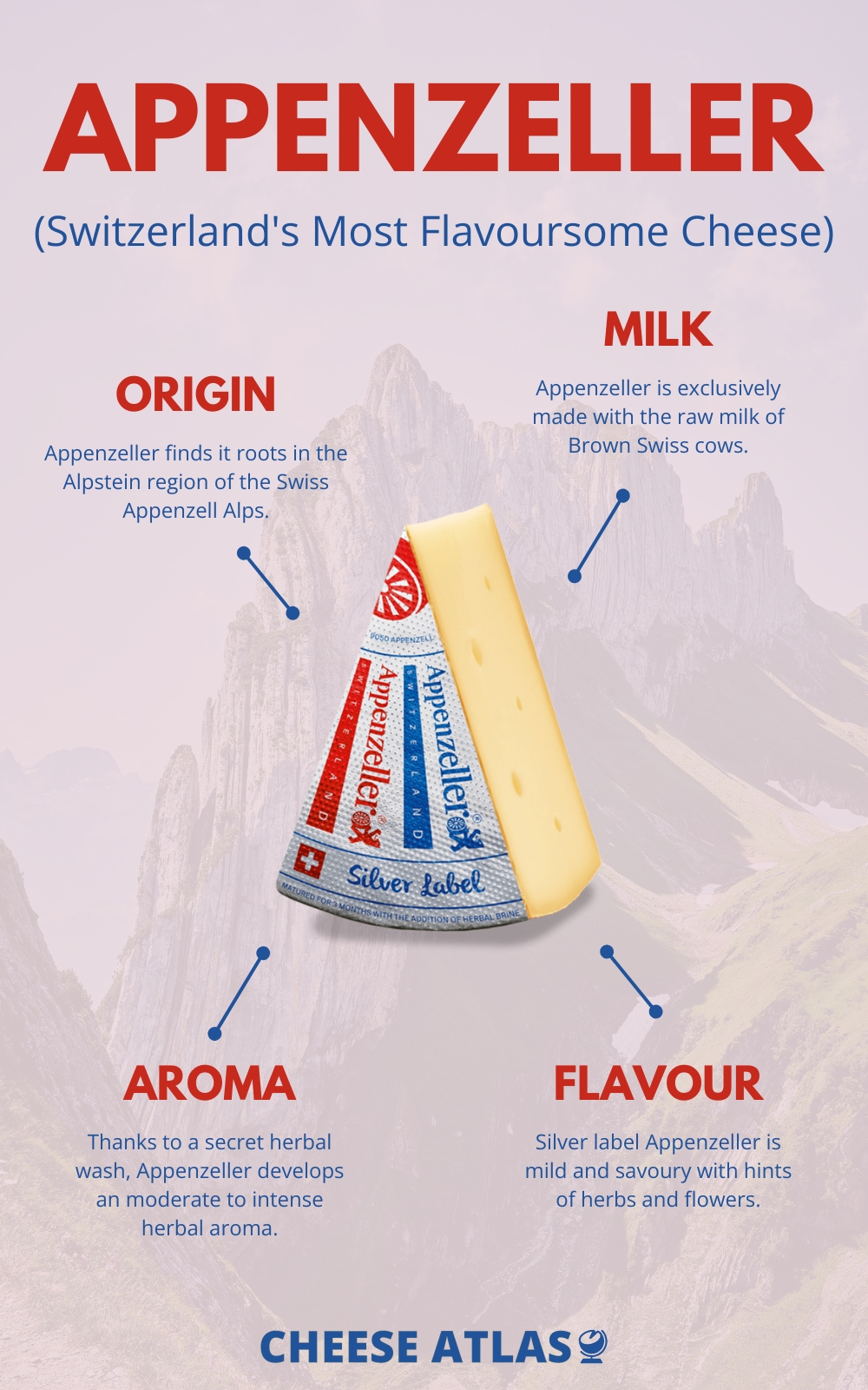 Appenzeller Switzerland's Most Flavoursome Cheese