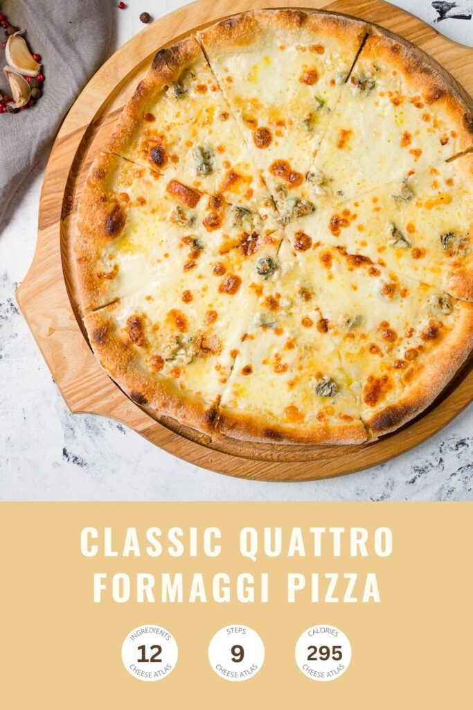 Classic Quattro Formaggi Pizza