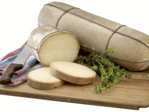 Log of Metsovone Greek cheese