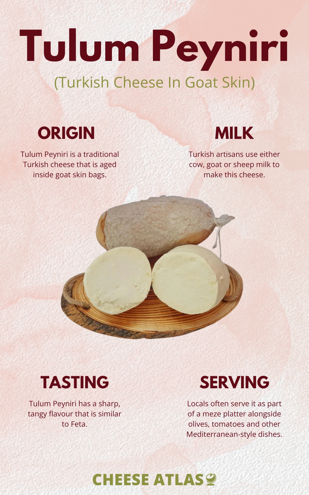 Tulum Peyniri Turkish Cheese In Goat Skin